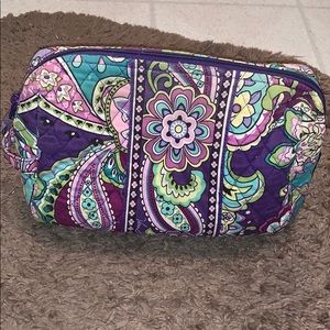 Vera Bradley Heather print makeup bag!